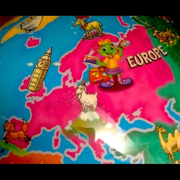 Leap Frog Junior Explorer Talking Globe Preschool Interactive Learning Toy - Picture 4 of 9